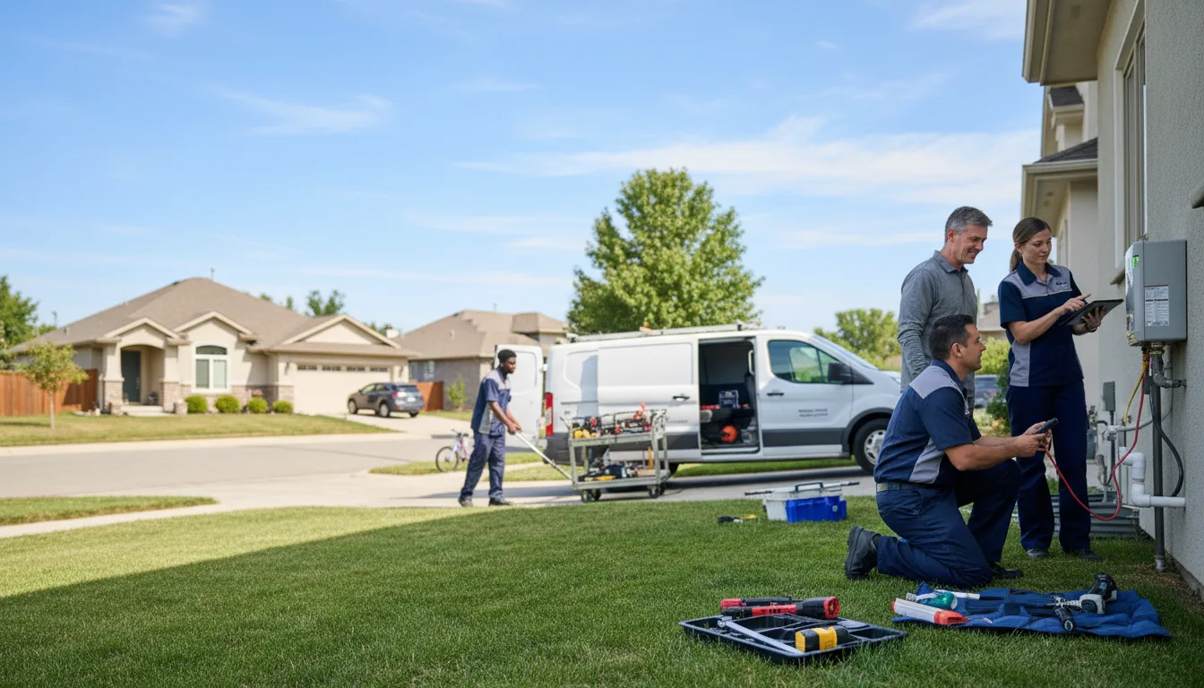 Tankless water heater service in Lowell, VT